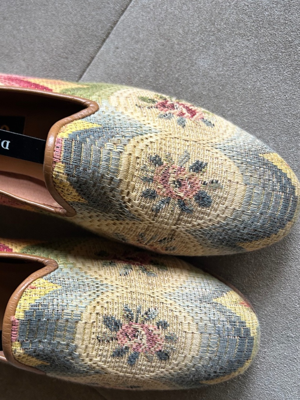 ZALO fabric women's loafers size USA 8